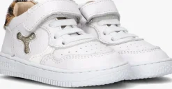 witte shoesme lage sneakers bn24s012