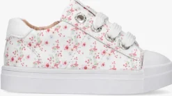witte shoesme lage sneakers sh22s002
