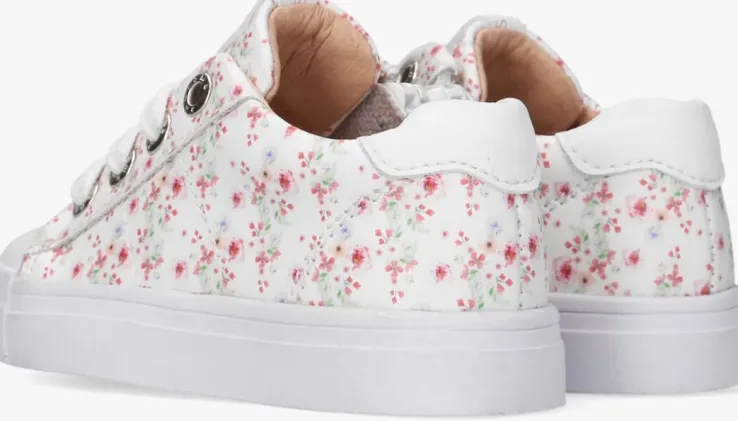 witte shoesme lage sneakers sh22s002