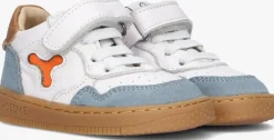 witte shoesme lage sneakers bn24s012