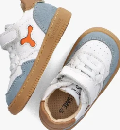 witte shoesme lage sneakers bn24s012