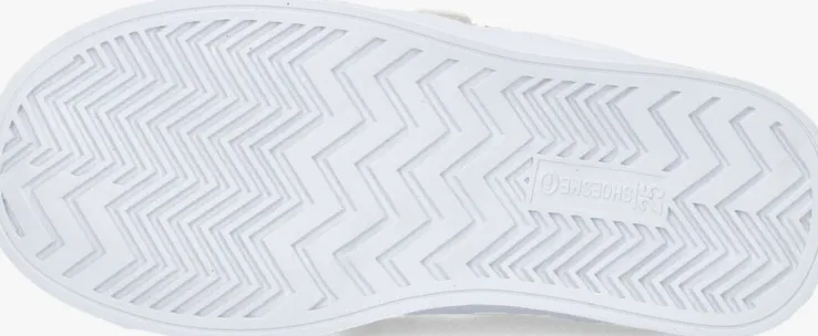 witte shoesme lage sneakers sh25s005 g
