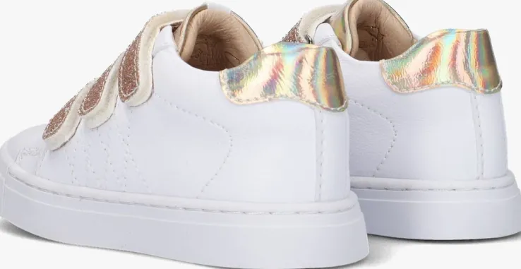 witte shoesme lage sneakers sh23s016