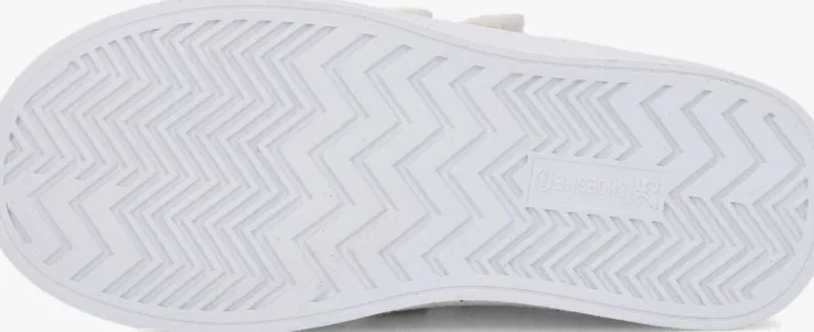 witte shoesme lage sneakers sh23s016