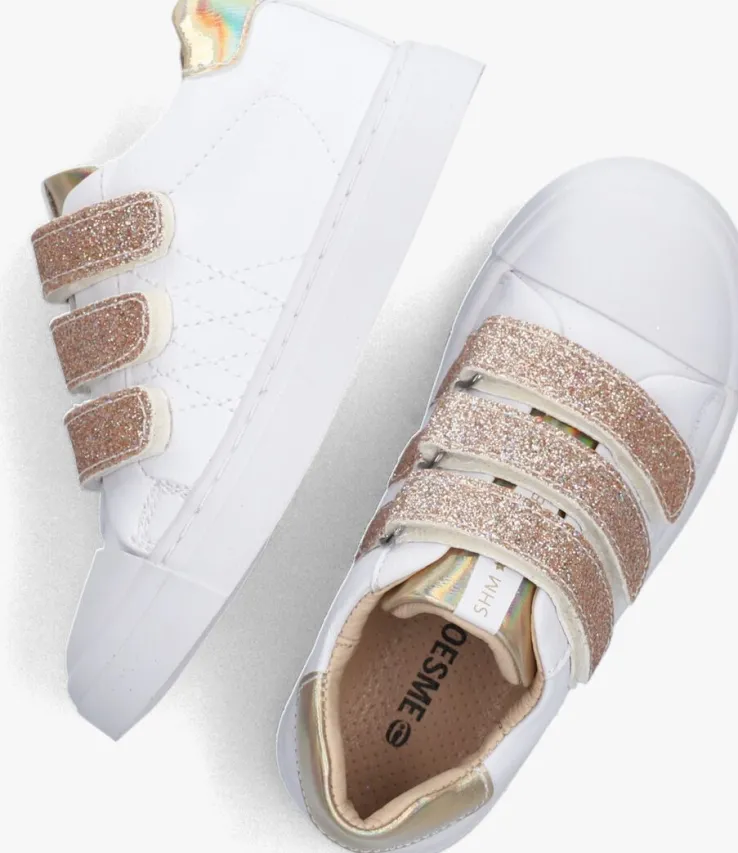 witte shoesme lage sneakers sh23s016
