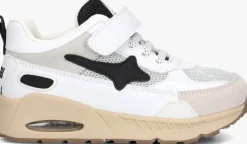 witte shoesme lage sneakers ao24s001