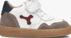 witte shoesme lage sneakers bn24s012