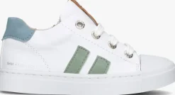 witte shoesme lage sneakers sh23s004