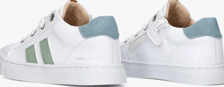 witte shoesme lage sneakers sh23s004