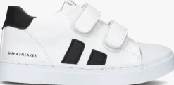 witte shoesme lage sneakers sh25s005