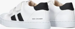 witte shoesme lage sneakers sh25s005