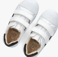 witte shoesme lage sneakers sh25s005