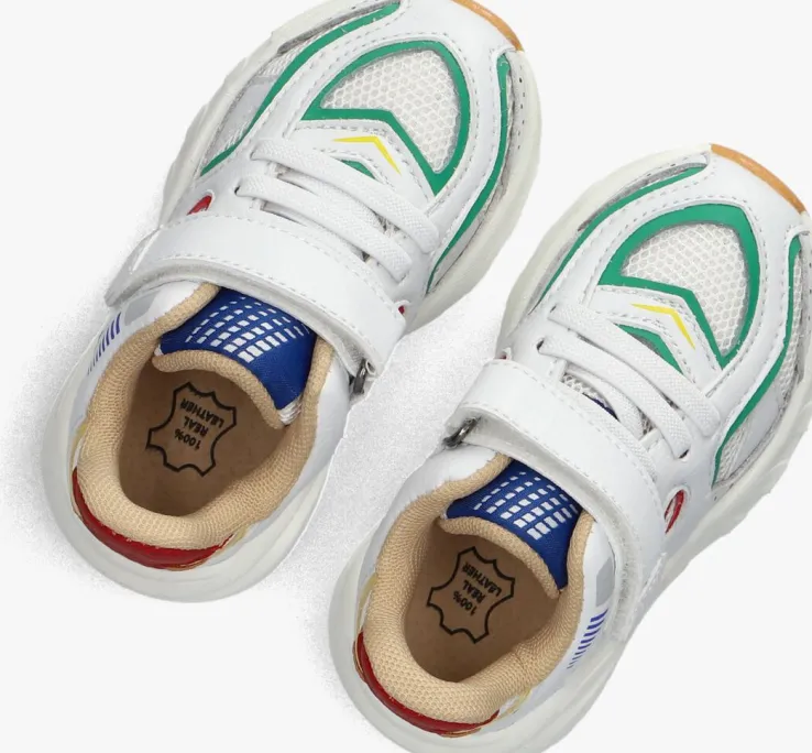 witte shoesme lage sneakers lw25s052