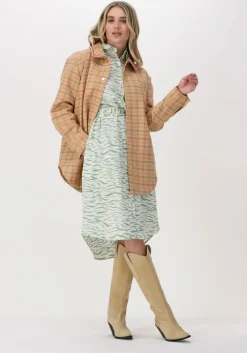 witte sofie schnoor midi jurk beena