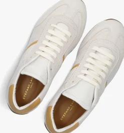 witte stefano lauran lage sneakers 1tage1031
