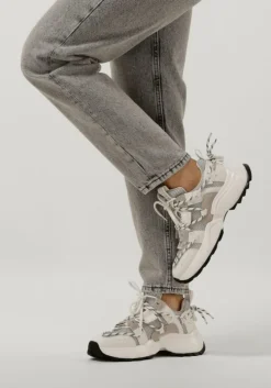 witte steve madden lage sneakers tazmania