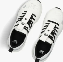 witte steve madden lage sneakers surge 1