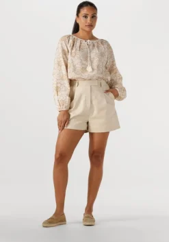 witte summum blouses longsleeve top flower embroidery