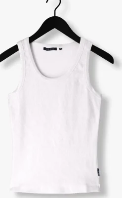 witte summum top rib tanktop cotton rib