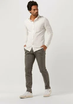 witte the goodpeople casual overhemd strong