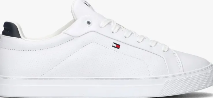 witte tommy hilfiger lage sneakers icon court lth