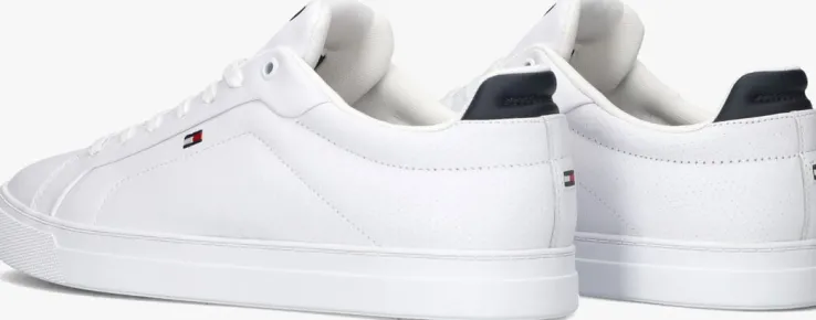 witte tommy hilfiger lage sneakers icon court lth