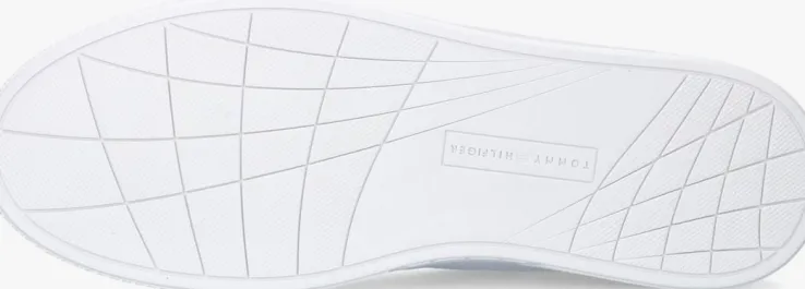 witte tommy hilfiger lage sneakers icon court lth