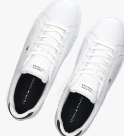 witte tommy hilfiger lage sneakers icon court lth