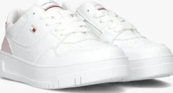 witte tommy hilfiger lage sneakers 33211