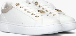 witte tommy hilfiger lage sneakers 33743