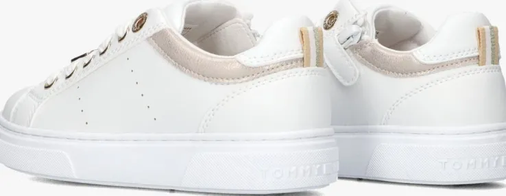 witte tommy hilfiger lage sneakers 33743