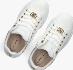 witte tommy hilfiger lage sneakers 33743