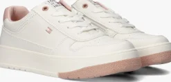 witte tommy hilfiger lage sneakers 33740