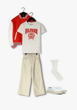 witte tommy hilfiger lage sneakers 32896