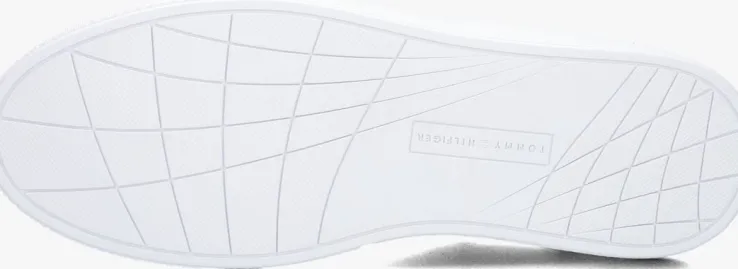 witte tommy hilfiger lage sneakers icon court lth