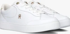 witte tommy hilfiger lage sneakers essential chic court