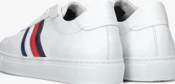 witte tommy hilfiger lage sneakers premium cupsole mono