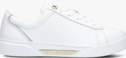witte tommy hilfiger lage sneakers chic court sneaker