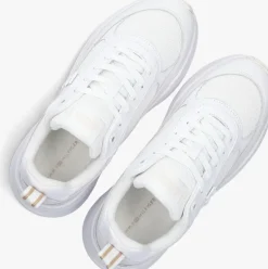 witte tommy hilfiger lage sneakers th chunky runner