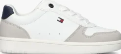 witte tommy hilfiger lage sneakers 33849