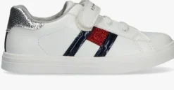 witte tommy hilfiger lage sneakers 31013