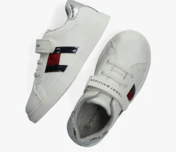 witte tommy hilfiger lage sneakers 31013