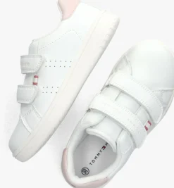 witte tommy hilfiger lage sneakers 33195