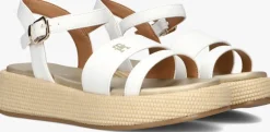 witte tommy hilfiger sandalen 33793