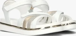 witte tommy hilfiger sandalen 33238