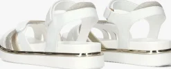 witte tommy hilfiger sandalen 33238