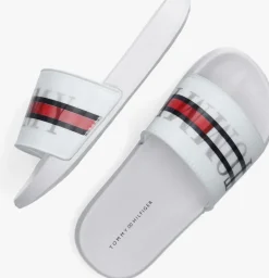 witte tommy hilfiger slippers 32276