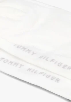witte tommy hilfiger sokken th women sneaker