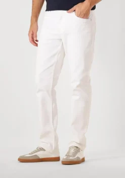 witte tommy hilfiger straight leg jeans straight denton pstr white
