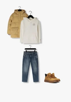 witte tommy hilfiger sweater th logo puff print reg hoodie